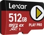 Lexar PLAY PRO R900/W600 microSDXC Express 256GB, Class 10, SD Express EX I