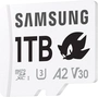 Samsung PRO Plus R180/W130 microSDXC 1TB Sonic the Hedgehog Kit, UHS-I U3, A2, Class 10