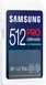 Samsung PRO Ultimate R200/W130 SDXC 512GB, UHS-I U3, Class 10