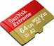 SanDisk Extreme R160/W60 microSDXC 64GB Kit, UHS-I U3, A2, Class 10