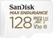 SanDisk Max Endurance R100/W40 microSDXC 128GB Kit, UHS-I U3, Class 10