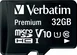Verbatim Premium 600x R90 microSDHC 32GB Kit, UHS-I U1, Class 10