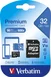 Verbatim Premium 600x R90 microSDHC 32GB Kit, UHS-I U1, Class 10