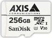 Axis Surveillance R100/W50 microSDXC 256GB Kit, UHS-I U3, Class 10