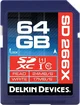 Delkin 266X R40/W20 SDXC 64GB, UHS-I U1, Class 10