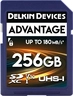 Delkin Advantage R180/W160 SDXC 256GB, UHS-I U3, Class 10