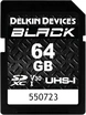 Delkin Black R90/W90 SDXC 64GB, UHS-I U3, Class 10