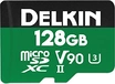 Delkin Power 2000X R300/W250 microSDXC 128GB Kit, UHS-II U3, Class 10
