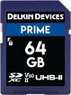 Delkin Prime 1900X R300/W100 SDXC 64GB, UHS-II U3, Class 10