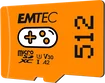 Emtec GAMING R100/W50 microSDXC 512GB, UHS-I U3, A2, Class 10