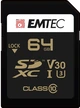 Emtec SpeedIN Pro R95/W85 SDXC 64GB, UHS-I U3, Class 10