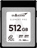 Exascend Element Pro R3500/W2800 CFexpress 4.0 Type B...