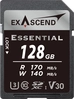Exascend Essential R170/W140 SDXC 128GB, UHS-I U3,...