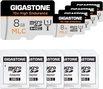 Gigastone 10x High Endurance R85/W15 microSDHC 8GB Kit, UHS-I U1, Class 10, 5er-Pack
