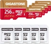Gigastone 4K Camera Pro R100/W60 microSDXC 256GB Kit,...
