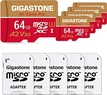 Gigastone 4K Camera Pro R95/W35 microSDXC 64GB Kit, UHS-I U3, A2, Class 10, 5er-Pack