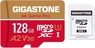 Gigastone 4K Game Pro R120/W80 microSDXC 128GB Kit, UHS-I U3, A2, Class 10