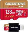Gigastone Camera Pro MAX R120/W80 microSDXC 128GB Kit, UHS-I U3, A2, Class 10