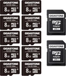 Gigastone Full HD Video R85/W15 microSDHC 8GB Kit,...