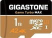 Gigastone Game Turbo MAX R160/W140 microSDXC 1TB Kit,...