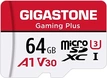 Gigastone Gaming Plus R95/W35 microSDXC 64GB Kit, UHS-I U3, A1, Class 10