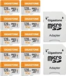 Gigastone R95/W40 microSDXC 128GB Kit, UHS-I U3, Class 10, 10er-Pack
