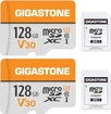 Gigastone R95/W40 microSDXC 128GB Kit, UHS-I U3, Class 10, 2er-Pack
