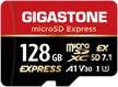 Gigastone SD7.1 R880/W500 microSDXC Express 128GB Kit inkl. USB-C Cardreader, UHS-I U3, A1, Class 10, SD Express EX I