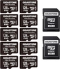 Gigastone Video Recording R85/W20 microSDXC 128GB Kit, UHS-I U3, A1, Class 10, 10er-Pack