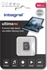 Integral Premium High Speed R100/W50 microSDXC 64GB, UHS-I U3, A1, Class 10