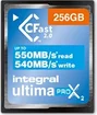 Integral ultima PRO X2 R550/W540 CFast 2.0 CompactFlash Card 256GB