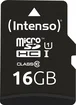 Intenso Professional R90 microSDHC 16GB Kit, UHS-I U1, Class 10