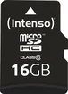 Intenso R20/W12 microSDHC 16GB Kit, Class 10