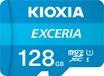 KIOXIA EXCERIA R100 microSDXC 128GB Kit, UHS-I U1,...