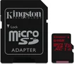 Kingston Canvas React R100/W80 microSDXC 64GB Kit, UHS-I U3, A1, Class 10