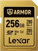 Lexar Armor Gold R280/W205 SDXC 256GB, UHS-II U3,...