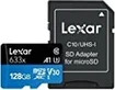 Lexar High-Performance 633x R100 microSDXC 64GB Kit, UHS-I U3, A1, Class 10