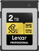 Lexar Professional GOLD 4.0 R3600/W3300 CFexpress Type B 2TB