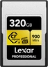 Lexar Professional GOLD R900/W800 CFexpress 2.0 Type A 320GB
