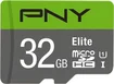 PNY Elite microSDHC 32GB, UHS-I U1, Class 10