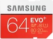 Samsung EVO+ R80/W20 SDXC 64GB, UHS-I, Class 10