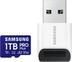 Samsung PRO Plus R180/W130 microSDXC 1TB USB-Kit, UHS-I U3, A2, Class 10