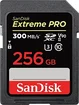 SanDisk Extreme PRO R300/W260 SDXC 256GB, UHS-II U3, Class 10