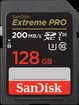 SanDisk Extreme PRO R200/W90 SDXC 128GB, UHS-I U3, Class 10