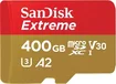 SanDisk Extreme R160/W90 microSDXC 400GB Kit, UHS-I U3, A2, Class 10