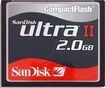 SanDisk Ultra II CompactFlash Card 2GB