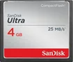 SanDisk Ultra R25 CompactFlash Card 4GB