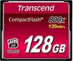 Transcend 800x R120/W60 CompactFlash Card 128GB