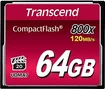 Transcend 800x R120/W60 CompactFlash Card 64GB