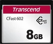 Transcend CFX602 R500/W350 CFast 2.0 CompactFlash Card 8GB